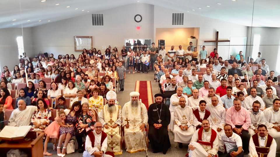 قداس بكنيسة العجايبي