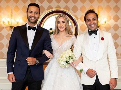 كريم فهمى واحمد فهمى وهنا الزاهد 