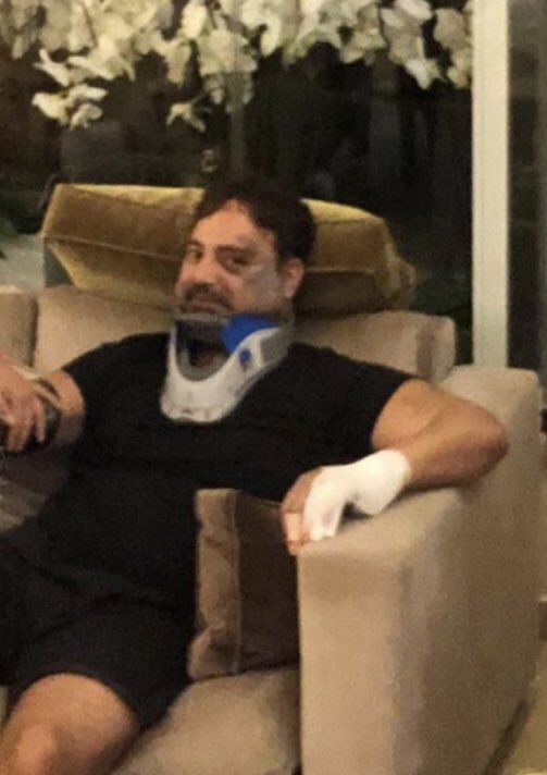 عاصي بعد الإصابة عاصي بعد الإصابة