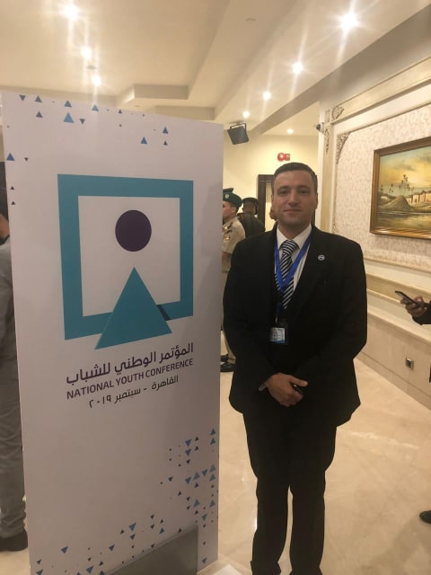 يوسف رشدان القيادى بحزب مستقبل وطن 