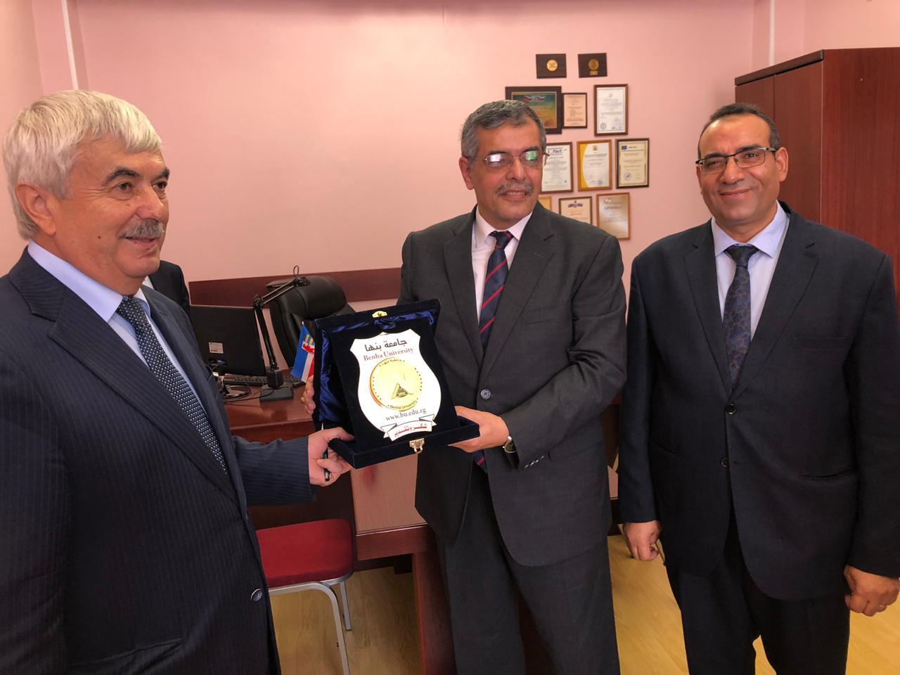 مذكرة تفاهم بين جامعة بنها وأكاديمية موسكو مذكرة تفاهم بين جامعة بنها وأكاديمية موسكو