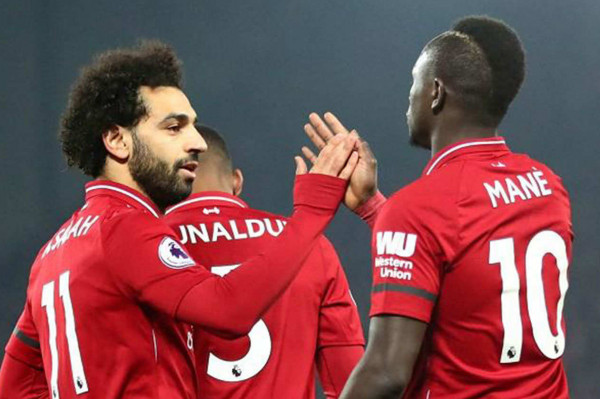 محمد صلاح وساديو مانى 