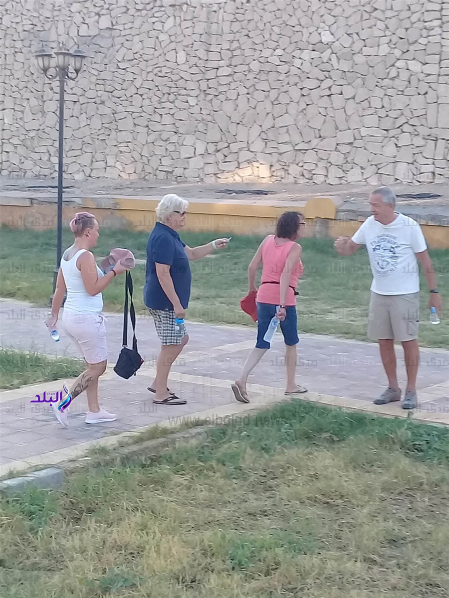 المنيا قبلة السائحين الاوربين 