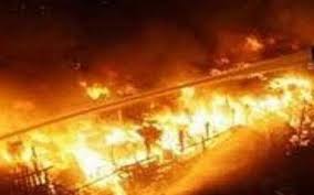 صورة أرشيفية - حريق