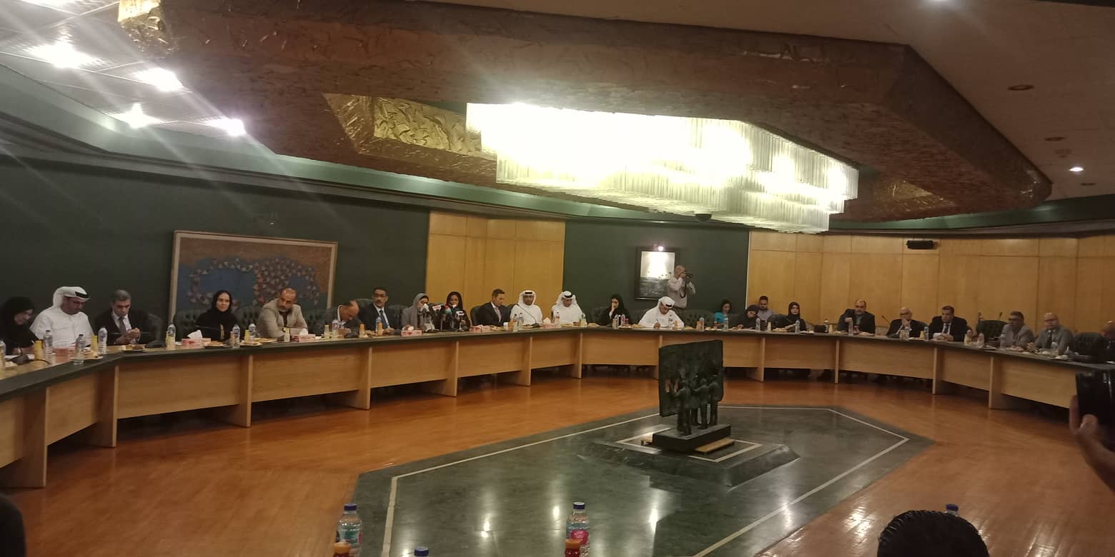الجلسة التى عقدت اليوم بمقر نقابة الصحفيين 