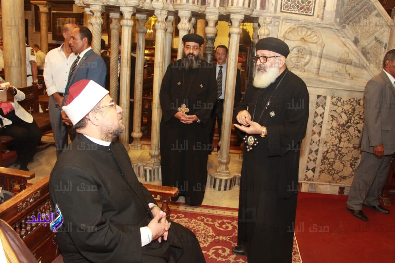 زيارة وفود مؤتمر الأوقاف لمجمع الأديان ومسجد عمرو بن العاص