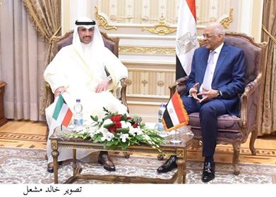 الدكتور على عبد العال يلتقى رئيس مجلس الأمة الكويتى