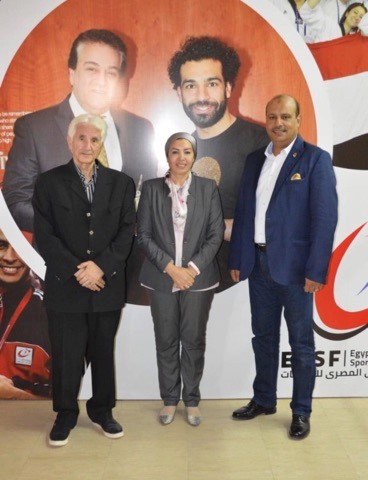 د. سحر عبد الحق عضو لجنة إدارة الاتحاد المصري لكرة القدم 