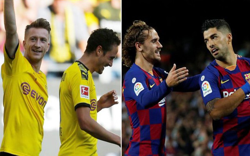 برشلونة - بوروسيا دورتموند برشلونة - بوروسيا دورتموند