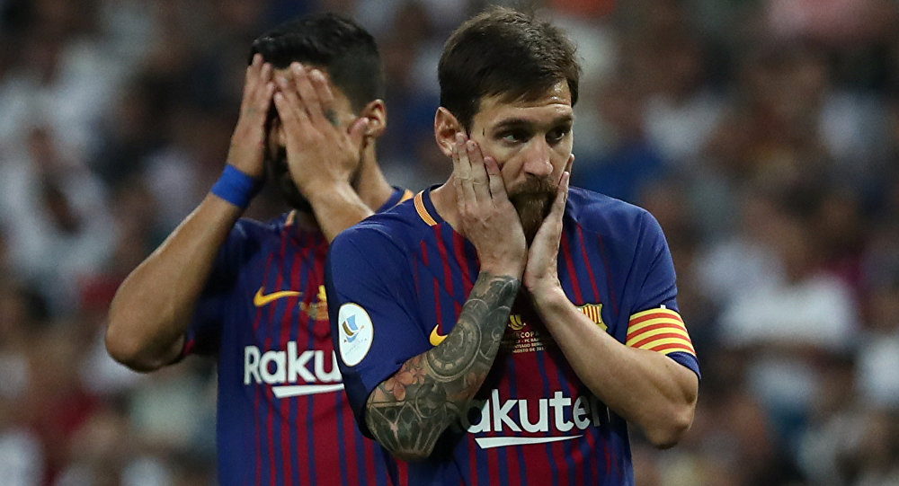 ميسي لاعب برشلونة