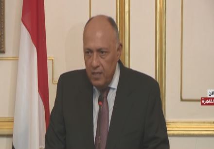 وزير الخارجية المصري سامح شكري