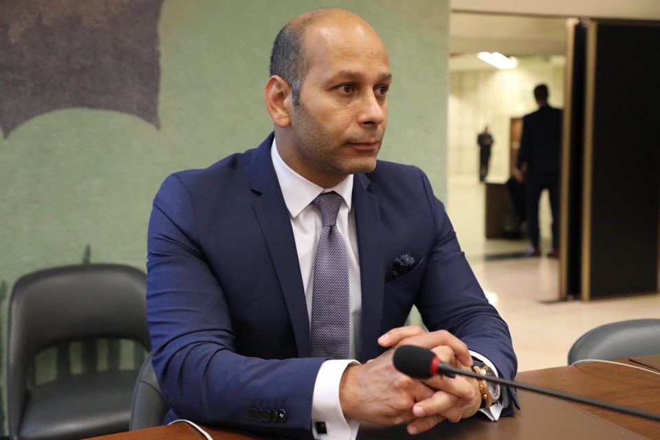 أيمن نصري رئيس المنتدى العربي الأوروبي للحوار بجنيف 