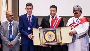 المركز العربي الأوروبي يكرم إسلام الغزولي