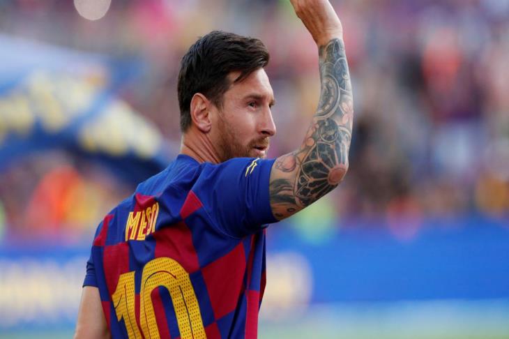 ميسي لاعب برشلونة