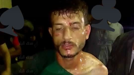 المتهم عقب ضبطه المتهم عقب ضبطه