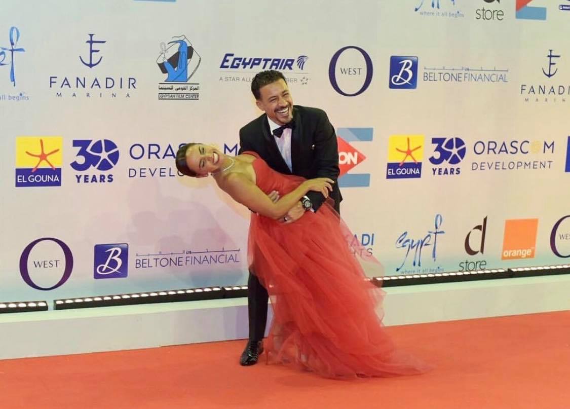 احمد داوود وزوجته