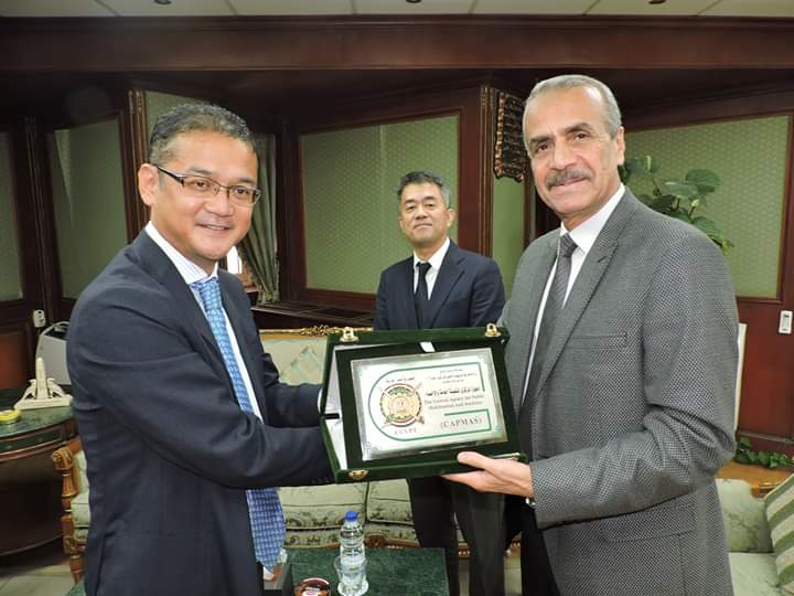 جانب من لقاء جايكا والمركز للإحصاء والتعبئة جانب من لقاء جايكا والمركز للإحصاء والتعبئة