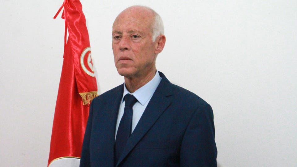 المرشح الرئاسي التونسي قيس سعيد المرشح الرئاسي التونسي قيس سعيد