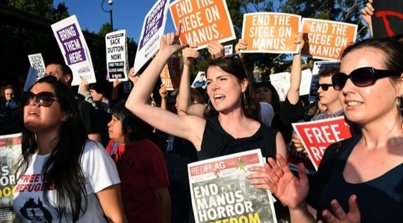 مظاهرات استراليا