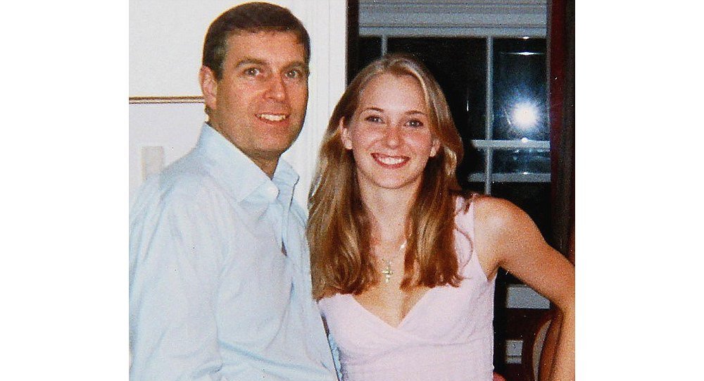 الأمير أندرو وفيرجينيا جيوفر 