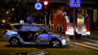 حادث سير في أمريكا