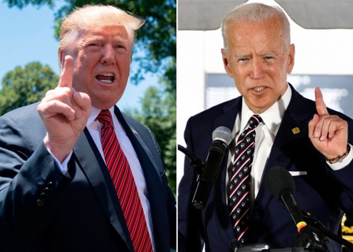 جو بايدن- ترامب