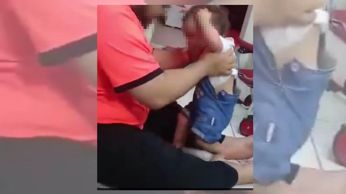 تعذيب طفلة رضيعة في السعودية