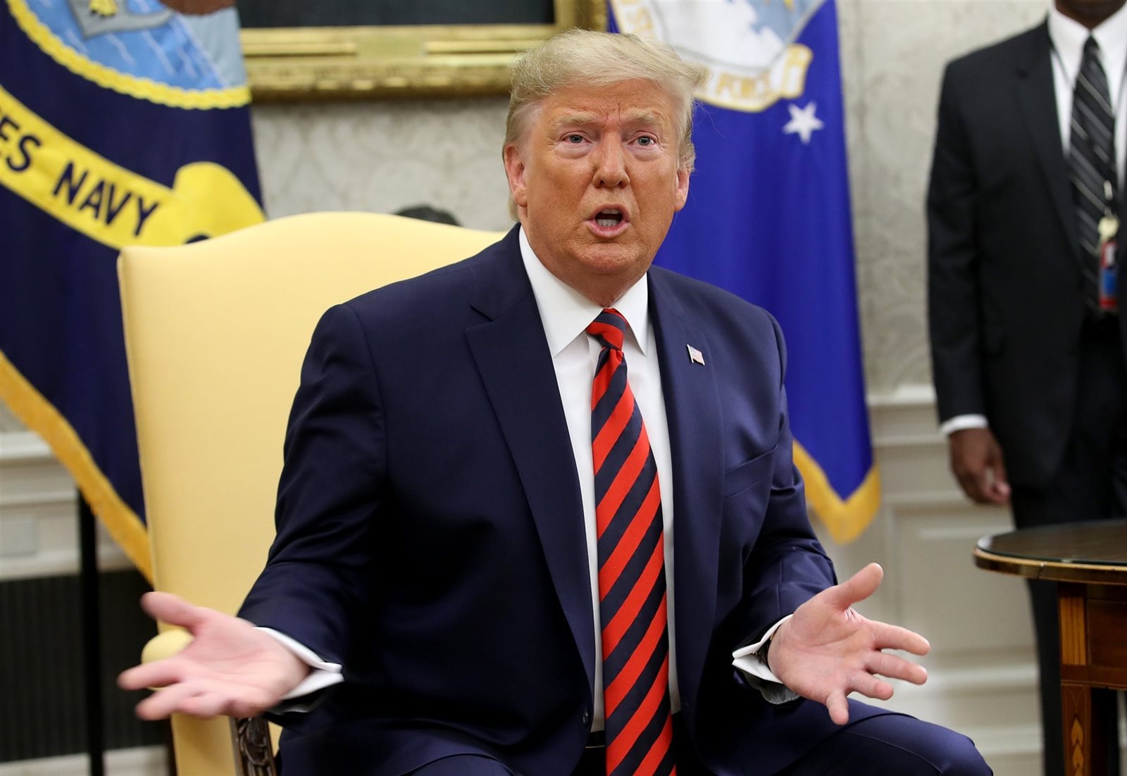 الرئيس الأمريكي دونالد ترامب