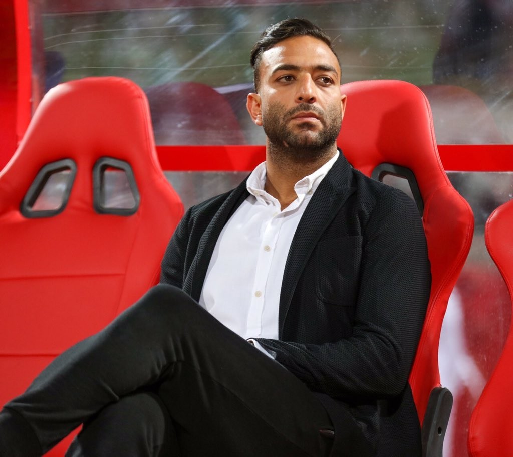 أحمد حسام ميدو المدير الفني لفريق الكرة بنادي مصر للمقاصة