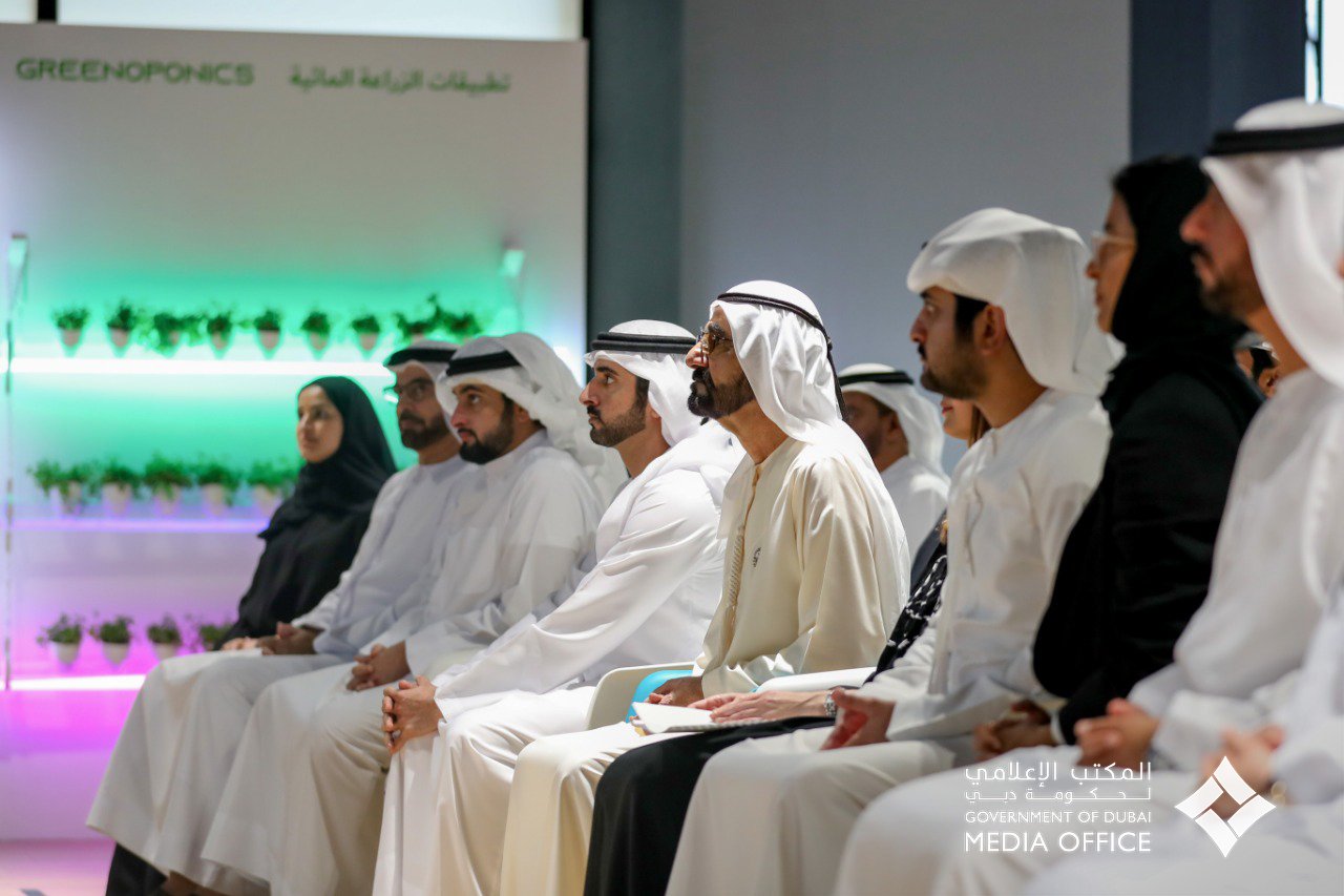 الشيخ محمد بن راشد خلال اطلاق تحدي تكنولوجيا الغذاء الشيخ محمد بن راشد خلال اطلاق تحدي تكنولوجيا الغذاء