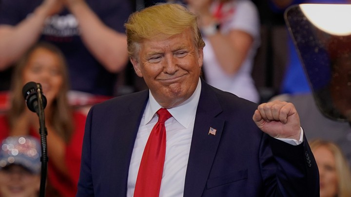 الرئيس الأمريكي دونالد ترامب