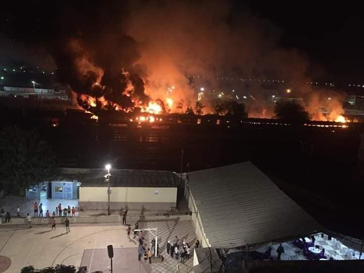 صورة أرشيفية - حريق 