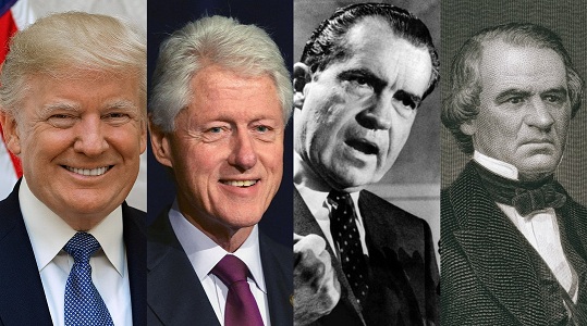 رؤساء أمريكيون خضعوا لإجراءات العزل في الكونجرس