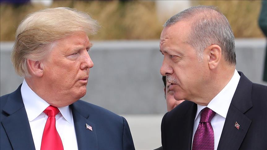 دونالد ترامب ورجب طيب أردوغان دونالد ترامب ورجب طيب أردوغان