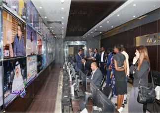وفد من الإذاعيين الأفارقة فى زيارة لوزارة الداخلية وفد من الإذاعيين الأفارقة فى زيارة لوزارة الداخلية