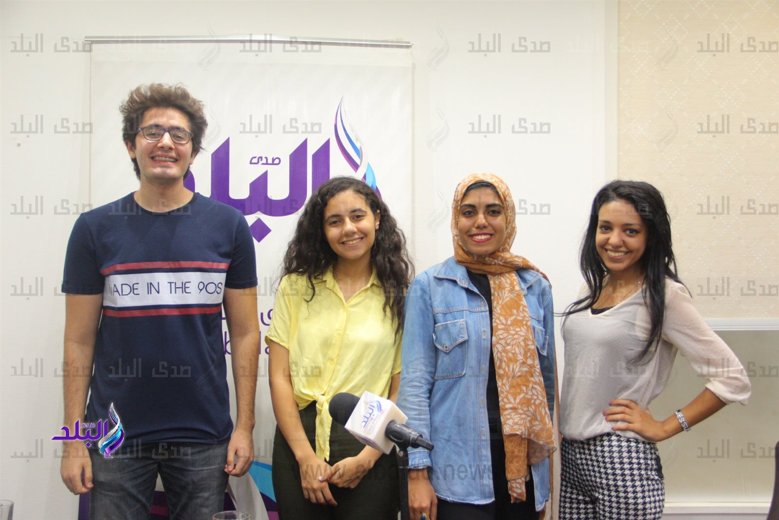 فريق اناكتس جامعة القاهرة في ضيافة صدى البلد