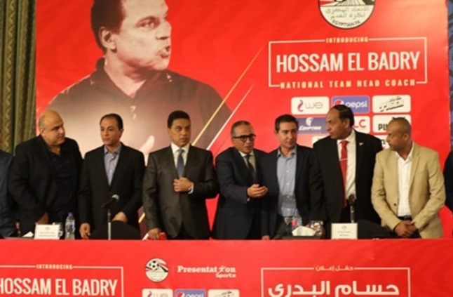 حسام البدري وجهاز منتخب مصر حسام البدري وجهاز منتخب مصر