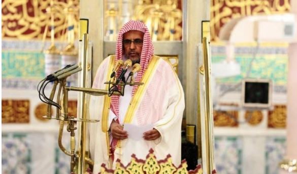 الشيخ الدكتور حسين بن عبدالعزيز آل الشيخ إمام المسجد النبوي