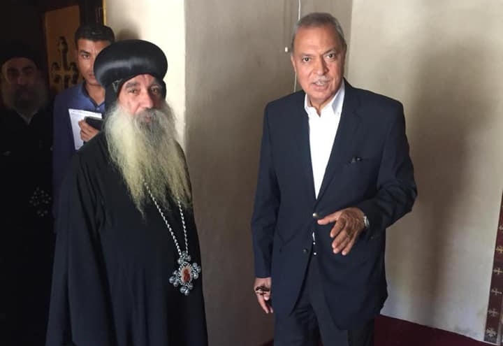 محافظ قنا يزور أسقف نجع حمادي محافظ قنا يزور أسقف نجع حمادي