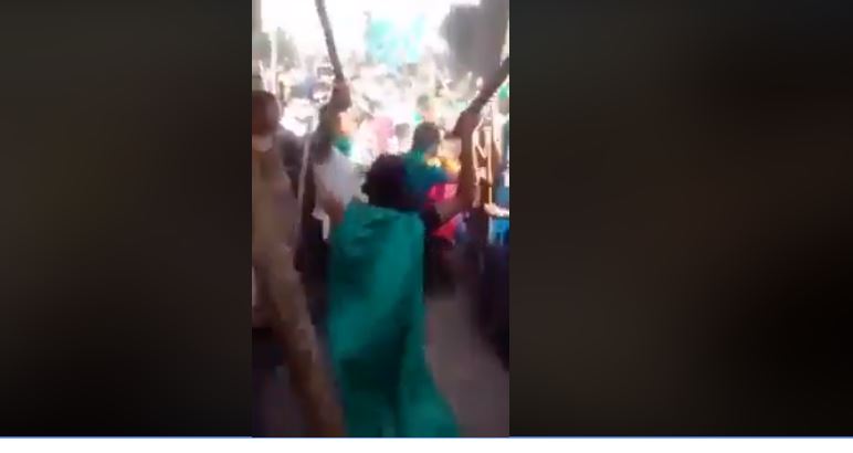 صورة من مقطع مولد سيدى الشلبى فى سوهاج 