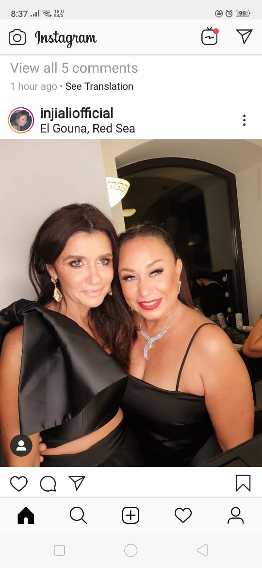 غادة عادل و انجي علي