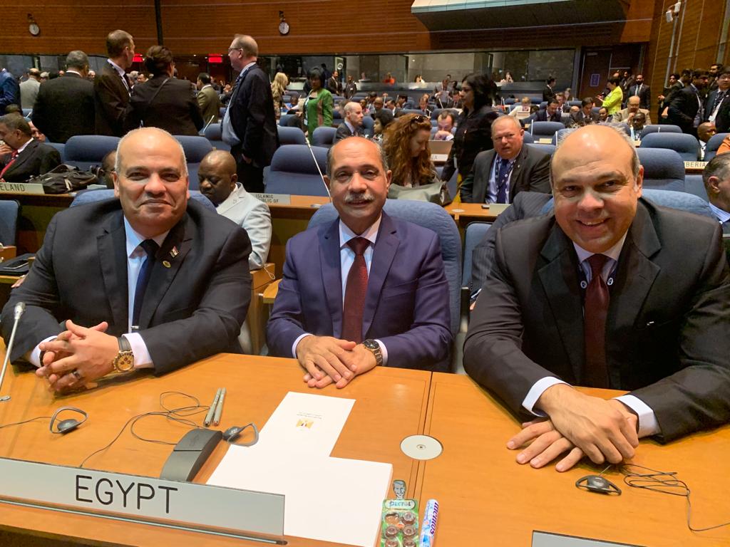 الوفد المصري المشارك في اجتماع الإيكاو الوفد المصري المشارك في اجتماع الإيكاو