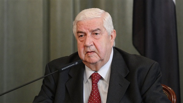 وزير الخارجية السوري وليد المعلم