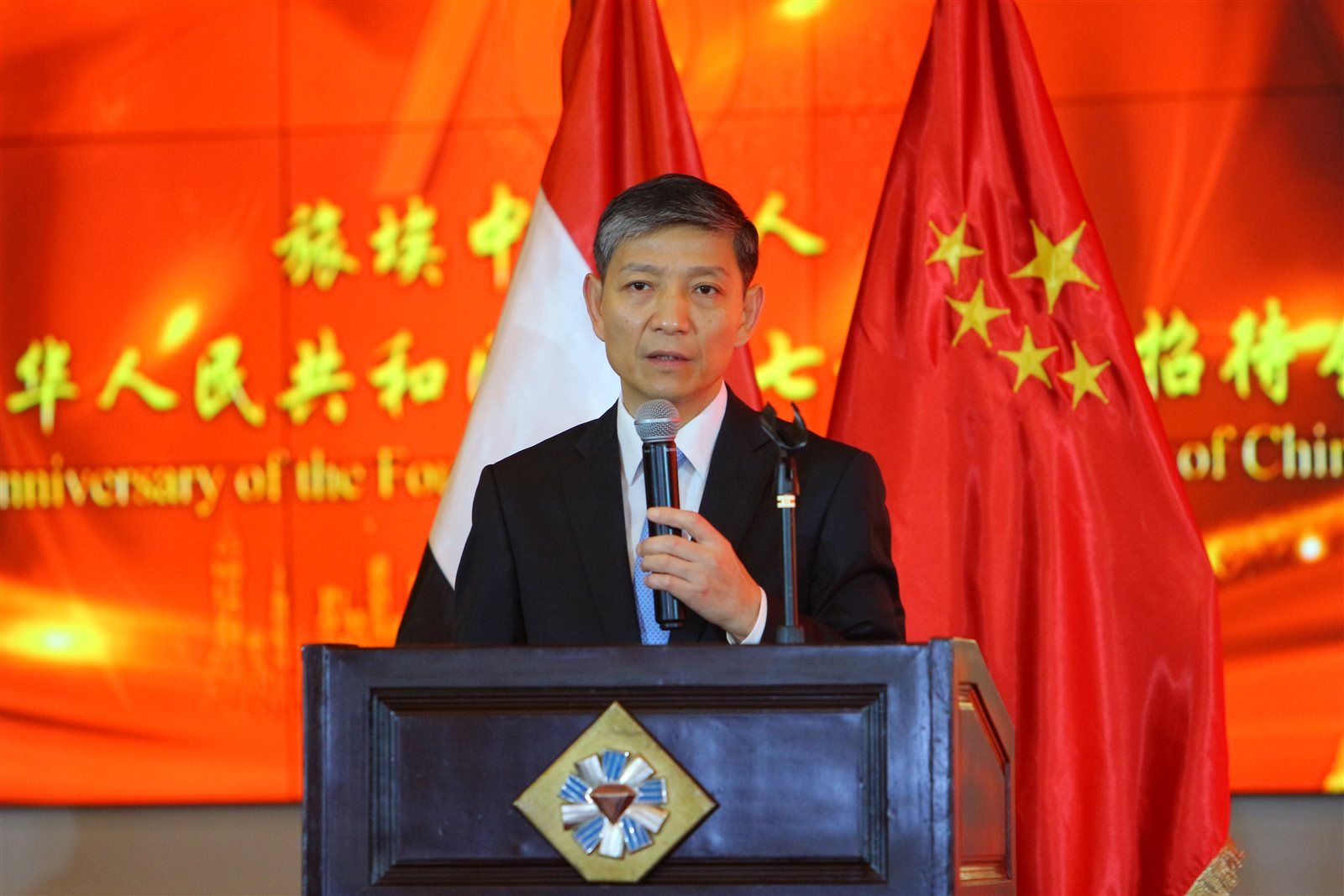 سفير الصين بالقاهرة لياو لى تشانج