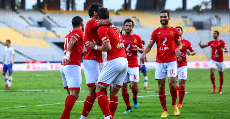 جانب من لقاء سابق لفريق الاهلي