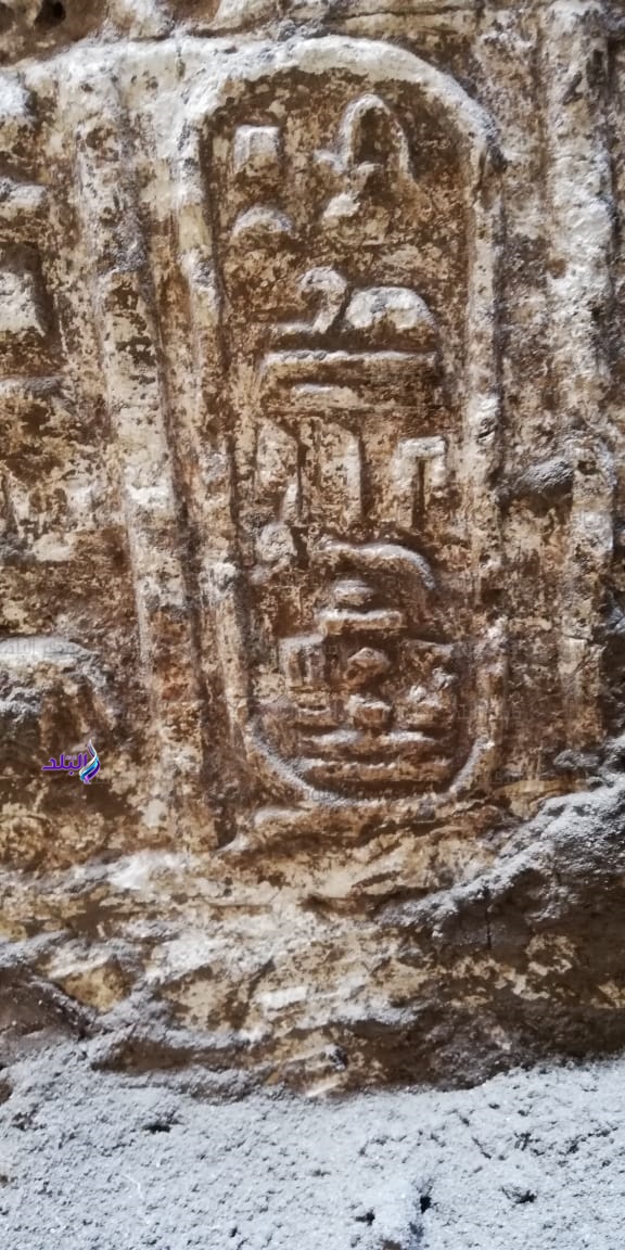نقش من الكشف الأثري 