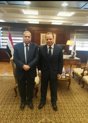 رئيس النيابة الادارية يزور النائب العام رئيس النيابة الادارية يزور النائب العام