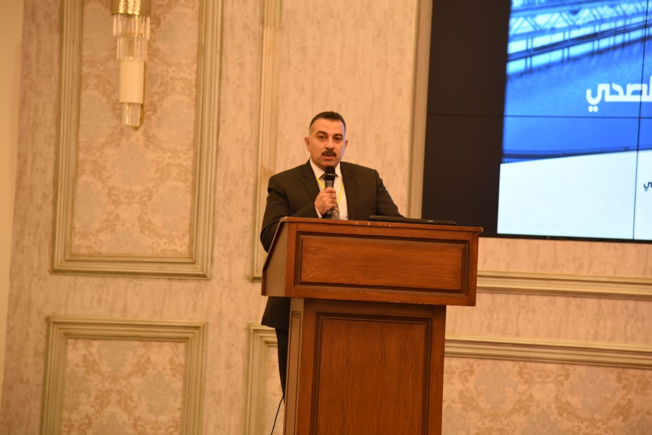 دكتور محمد اسماعيل مدير عام المعمل المرجعي للصرف الصحي