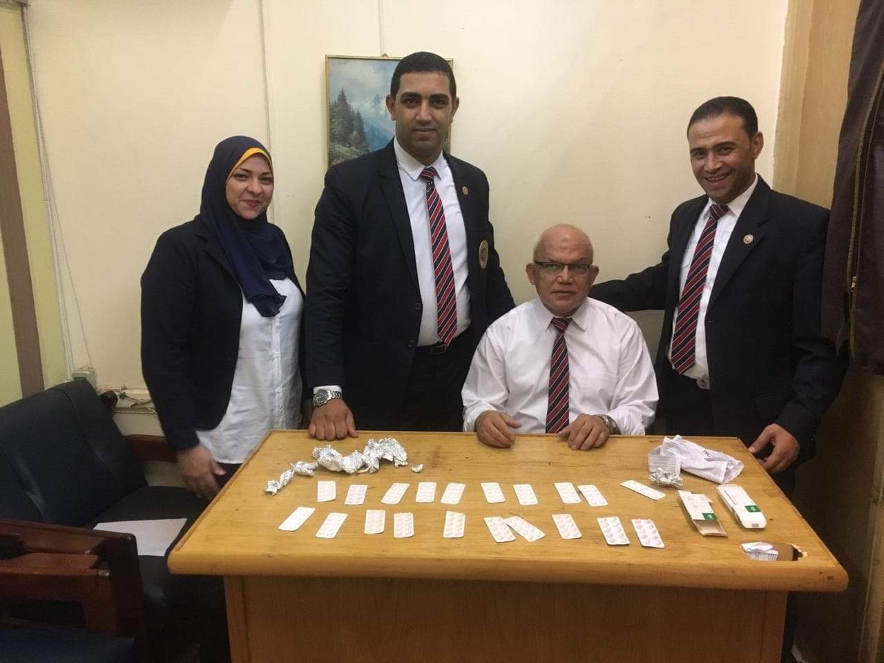 صورة من الضبطية