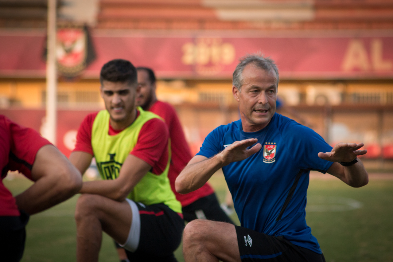 تدريبات الأهلي